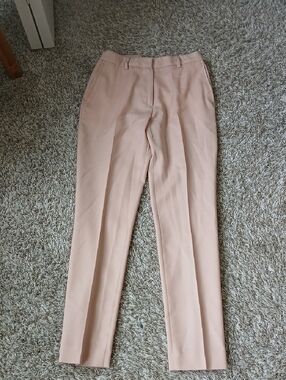 Stella McCartney Kids Soft Pink Wool Straight Leg Trouser Size 14